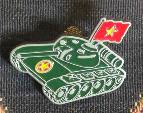 Vietnam Communist Pins (x3) - Image 8